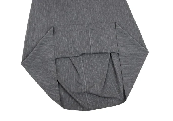 Yohji Yamamoto FEMME Pinstripe Jacket & Skirt K-168153_017