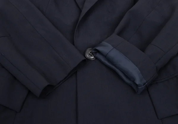 Yohji Yamamoto FEMME Wool Blend Switching Jacket K-168156_006