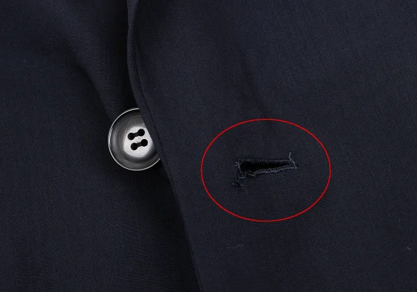 Yohji Yamamoto FEMME Wool Blend Switching Jacket K-168156_009