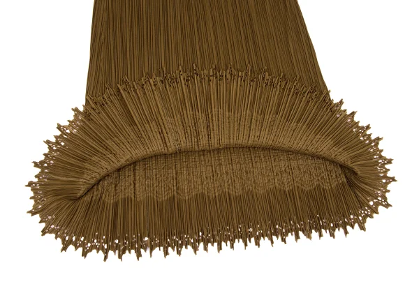 PLEATS PLEASE Gothic Embossed Cutting Skirt K-168157_008