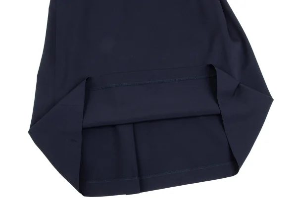 Yohji Yamamoto FEMME Wool Gabardine Side Hook Tube Top Skirt K-168158_009