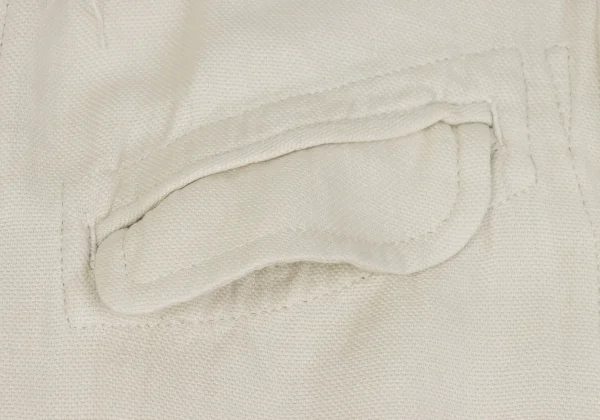 Yohji Yamamoto POUR HOMME Cotton Linen Cutting Long Jacket K-168160_005