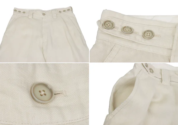 Yohji Yamamoto POUR HOMME Cotton Linen Jacket & Shorts K-168162_010