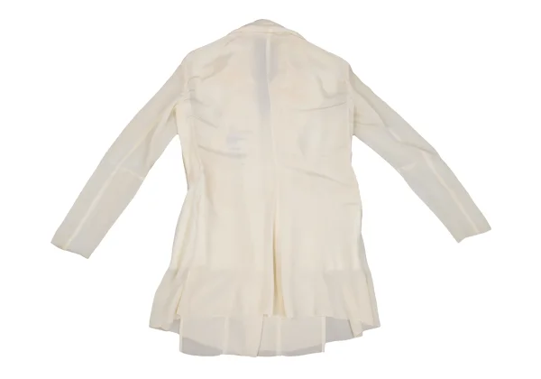 Yohji Yamamoto FEMME Silk Snap Design Jacket K-168163_011