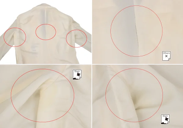 Yohji Yamamoto FEMME Silk Snap Design Jacket K-168163_012