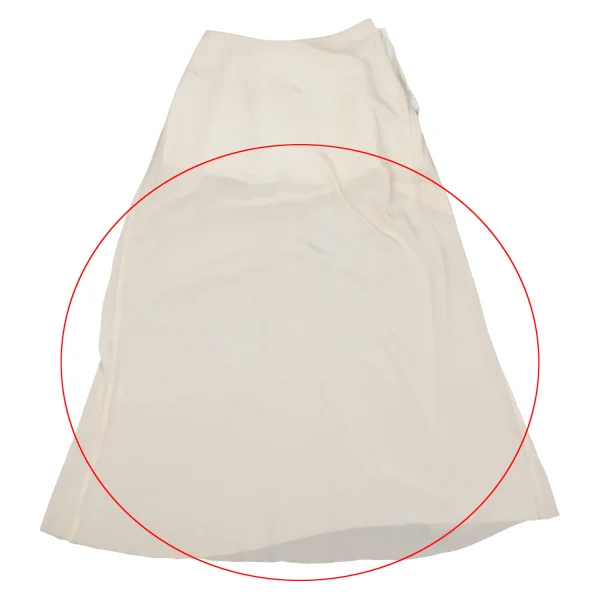 Yohji Yamamoto FEMME Silk Long Skirt K-168164_010