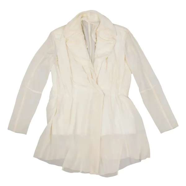 Yohji Yamamoto FEMME Silk Snap Design Jacket & Skirt K-168165_003