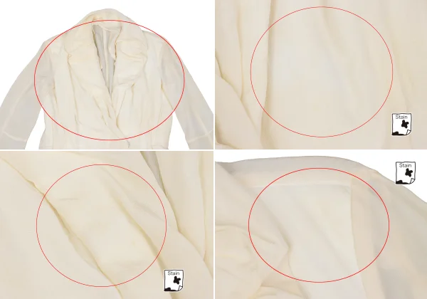 Yohji Yamamoto FEMME Silk Snap Design Jacket & Skirt K-168165_004