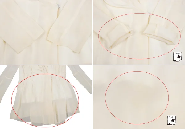 Yohji Yamamoto FEMME Silk Snap Design Jacket & Skirt K-168165_007