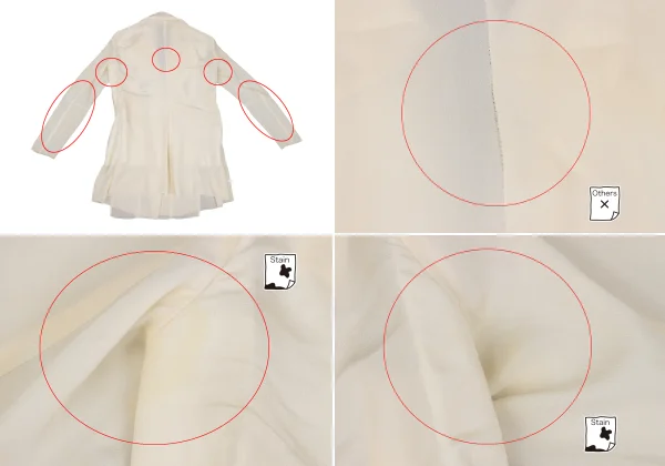 Yohji Yamamoto FEMME Silk Snap Design Jacket & Skirt K-168165_010