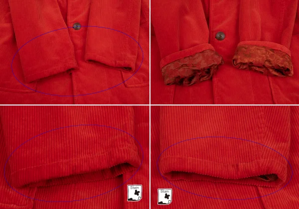 Yohji Yamamoto POUR HOMME Botanical Jacquard Dyed Corduroy Reversible Jacket K-168166_007