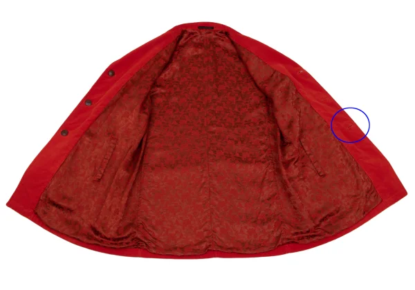 Yohji Yamamoto POUR HOMME Botanical Jacquard Dyed Corduroy Reversible Jacket K-168166_011