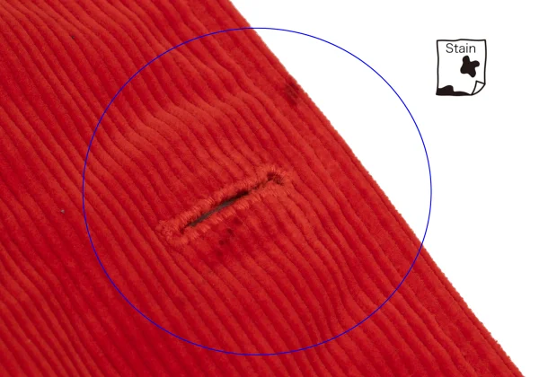 Yohji Yamamoto POUR HOMME Botanical Jacquard Dyed Corduroy Reversible Jacket K-168166_012