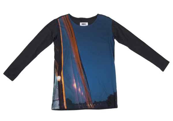 MM6 Maison Martin Margiela Cotton Front Graphic Print Top K-168167_002