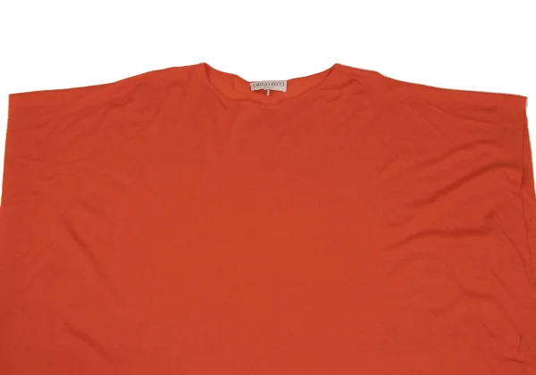 EMILIO PUCCI Wool Bicolor Knit Poncho K-168169_003