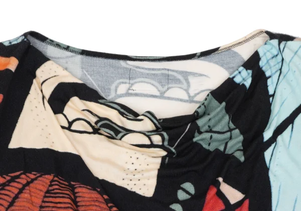 agnes b. MAMBO Graphic Printed Sleeveless Top K-168172_004