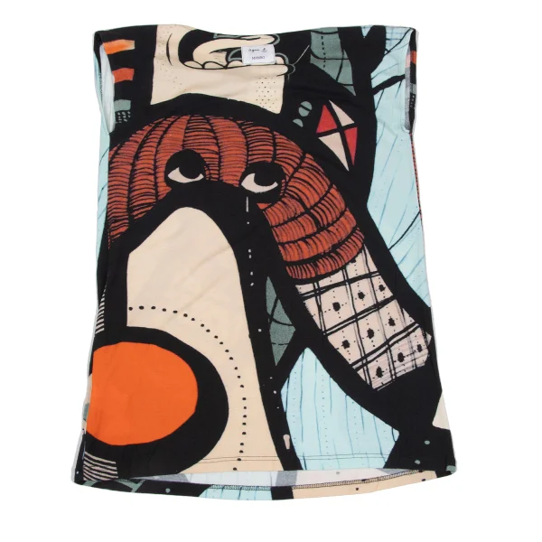 agnes b. MAMBO Graphic Printed Sleeveless Top K-168172_008
