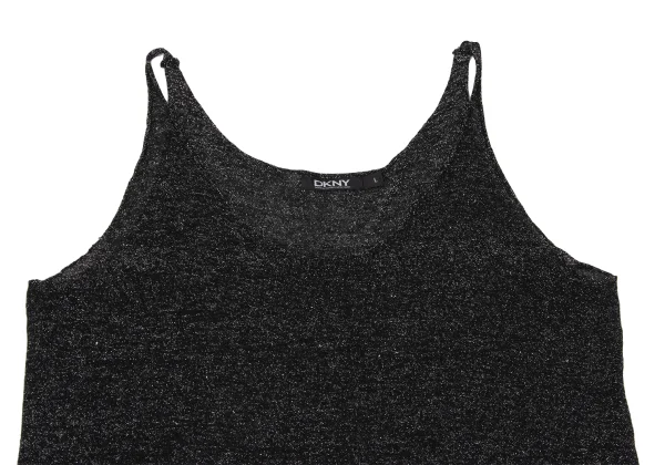 DKNY Rayon Blend Glitter Sleeveless Knit Top K-168174_003