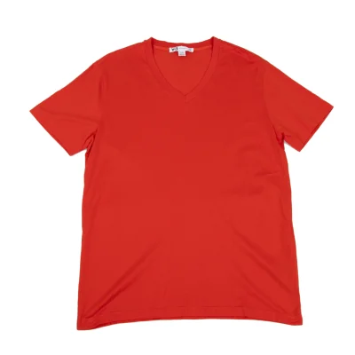 Y-3 Cotton V Neck T Shirt