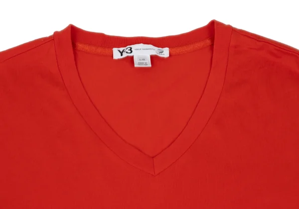 Y-3 Cotton V Neck T Shirt K-168176_003
