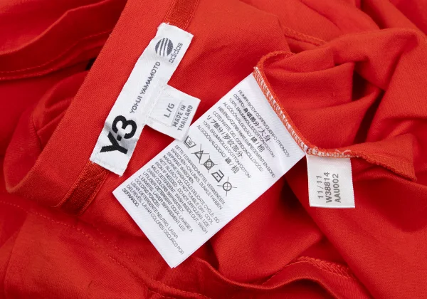 Y-3 Cotton V Neck T Shirt K-168176_010