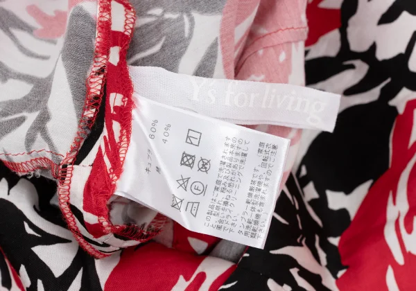 Y's for living Rose Printed Sleeveless Blouse K-168179_018