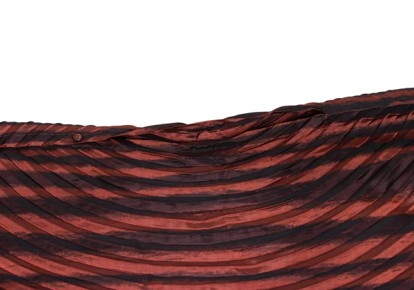 ISSEY MIYAKE Graphic Printed Pleats Poncho K-168181_003