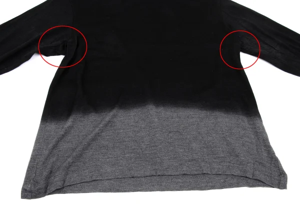 ISSEY MIYAKE MEN Gradation Wool Knit Top K-168182_007