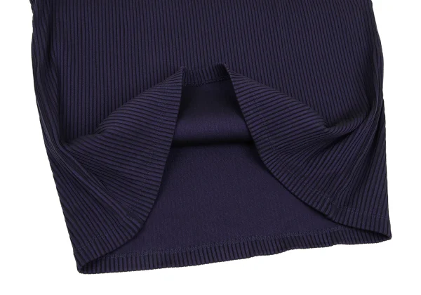 ISSEY MIYAKE Rib Turtleneck Sleeveless Top K-168184_007