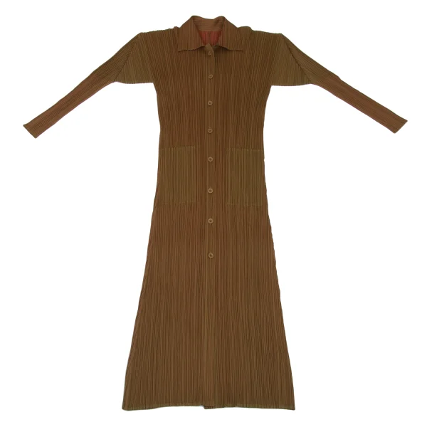 PLEATS PLEASE Pleated Long Jacket K-168187_002