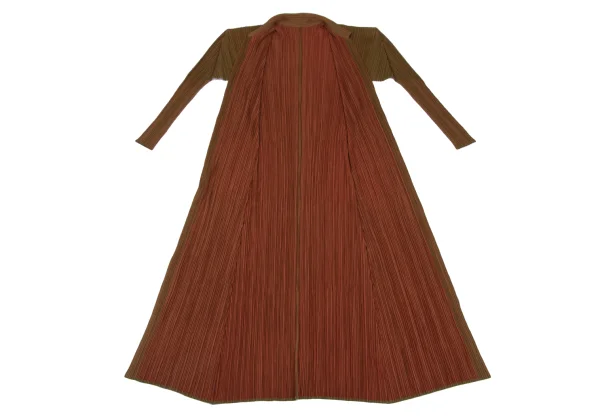 PLEATS PLEASE Pleated Long Jacket K-168187_011