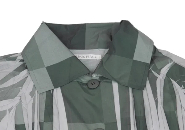 PLEATS PLEASE Print Wrinkle Pleated Jacket K-168188_004