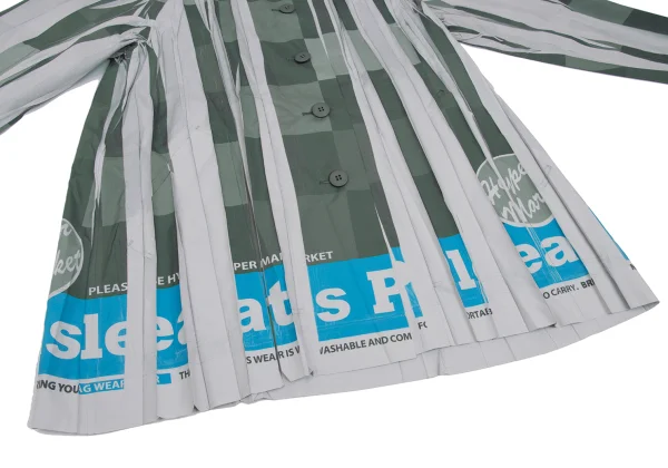 PLEATS PLEASE Print Wrinkle Pleated Jacket K-168188_009