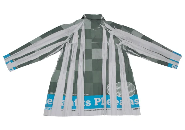 PLEATS PLEASE Print Wrinkle Pleated Jacket K-168188_013