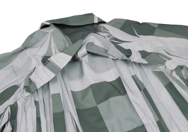 PLEATS PLEASE Print Wrinkle Pleated Jacket K-168188_014