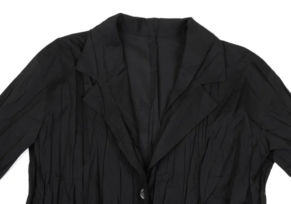 PLEATS PLEASE Poly Cotton Wrinkle Pleated Jacket K-168189_003