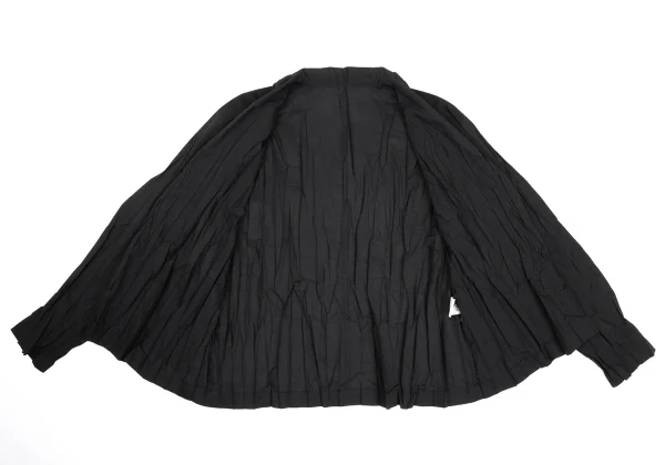 PLEATS PLEASE Poly Cotton Wrinkle Pleated Jacket K-168189_010