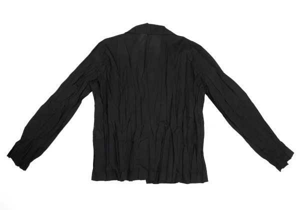 PLEATS PLEASE Poly Cotton Wrinkle Pleated Jacket K-168189_011