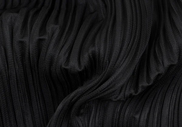 PLEATS PLEASE Pleated Collarless Double Zip Jacket K-168191_012