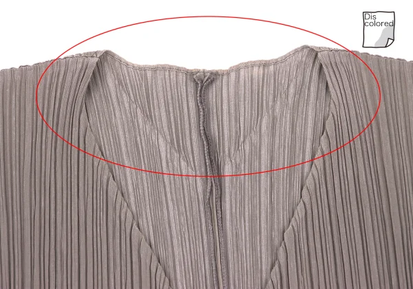 PLEATS PLEASE Cotton Blended Cardigan K-168192_004