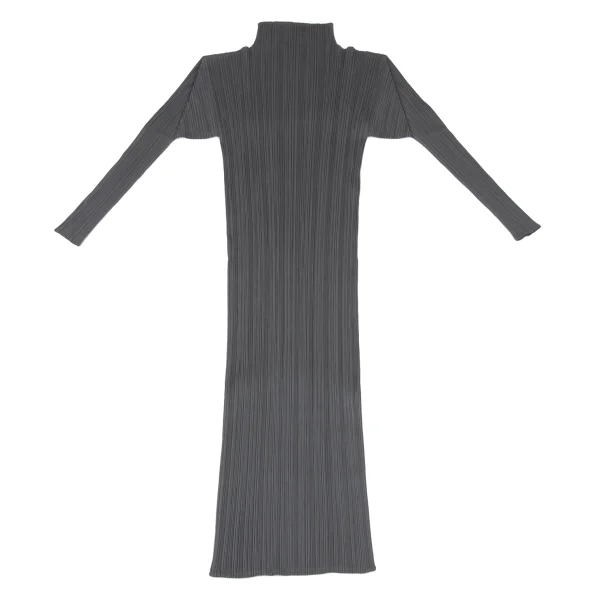 PLEATS PLEASE Pleated Turtleneck Dress K-168193_002