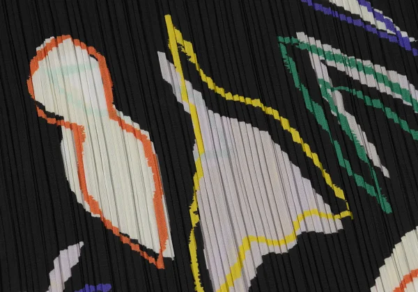 PLEATS PLEASE Print Sleeveless Pleated Dress K-168195_009