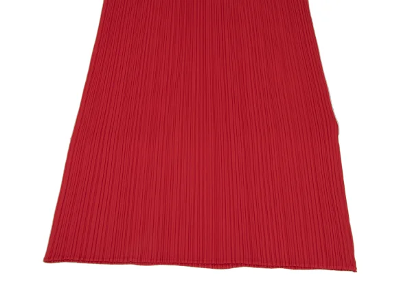 PLEATS PLEASE Side Slit Sleeveless Pleated Dress K-168196_006