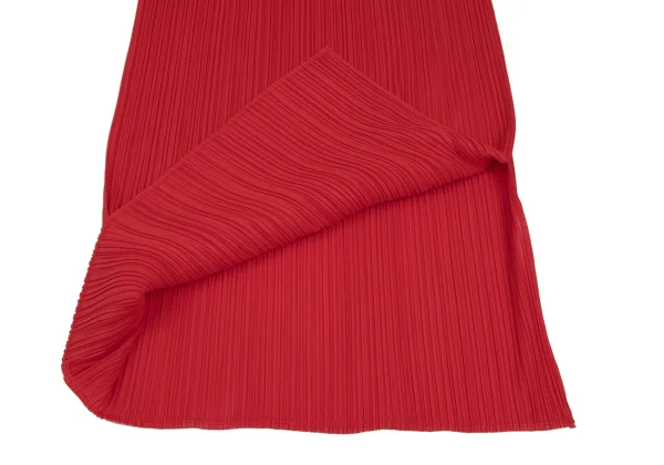 PLEATS PLEASE Side Slit Sleeveless Pleated Dress K-168196_007