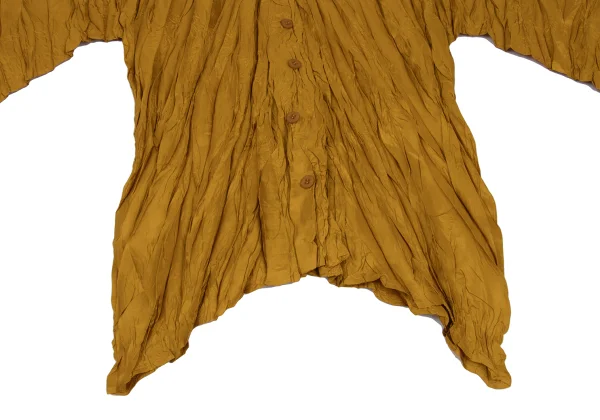 PLEATS PLEASE Shiny Wrinkle Pleated Dolman Sleeve Shirt K-168198_008