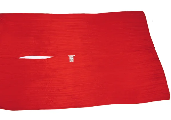 Shiny Pleated Poncho Stole K-168200_006