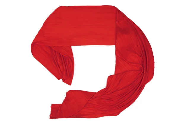 Shiny Pleated Poncho Stole K-168200_008