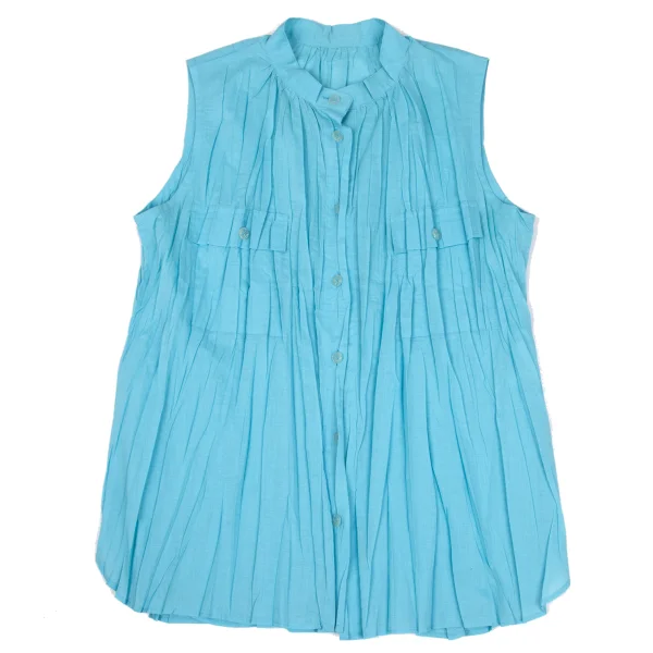 PLEATS PLEASE Wrinkled Pleats Sleeveless Shirt K-168208_002