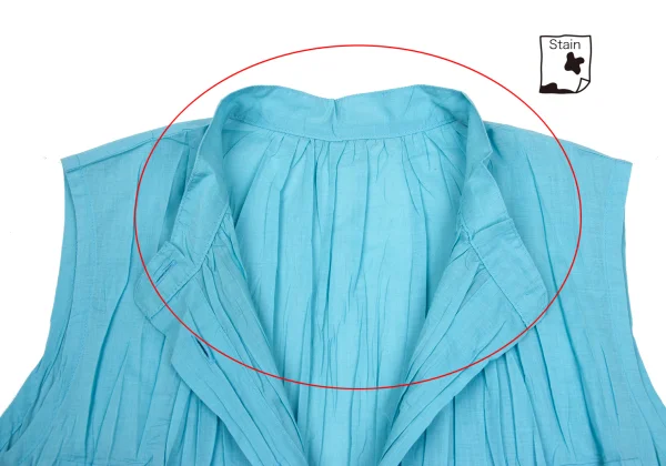 PLEATS PLEASE Wrinkled Pleats Sleeveless Shirt K-168208_006