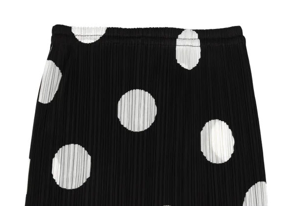 PLEATS PLEASE Dot Print Pleated Skirt K-168210_003